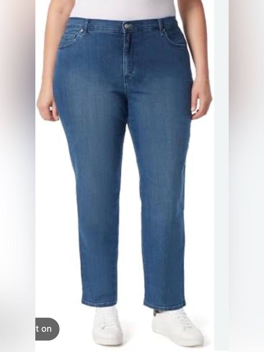 Gloria Vanderbilt Amanda High-Rise Tapered Jeans: 18W
